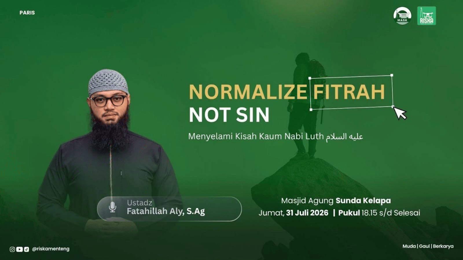Normalize Fitrah, Not Sin