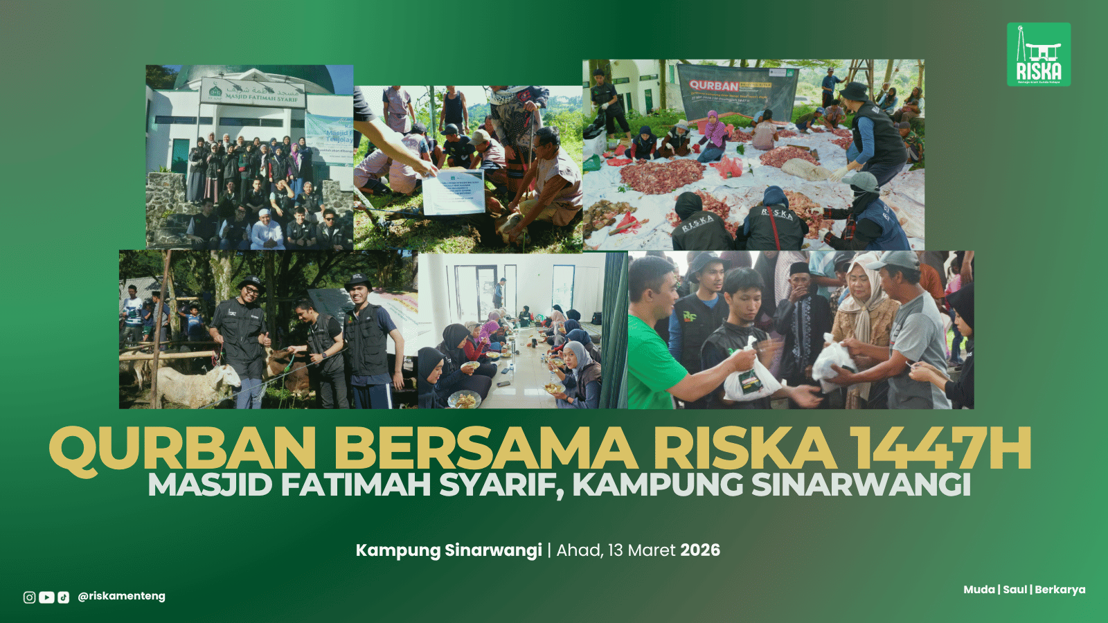 Qurban 1447 H di Kampung Sinarwangi: Ketika Kurban Menjadi Awal untuk Tumbuh Bersama