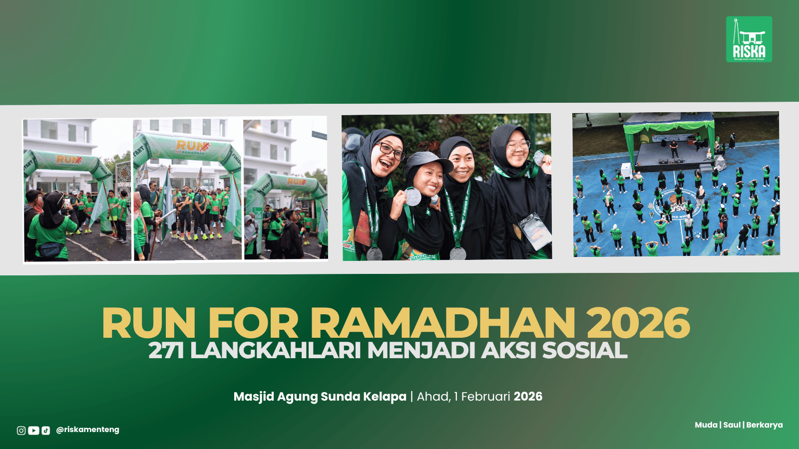 271 Langkah di Run for Ramadhan: Ketika Lari Menjadi Aksi Sosial