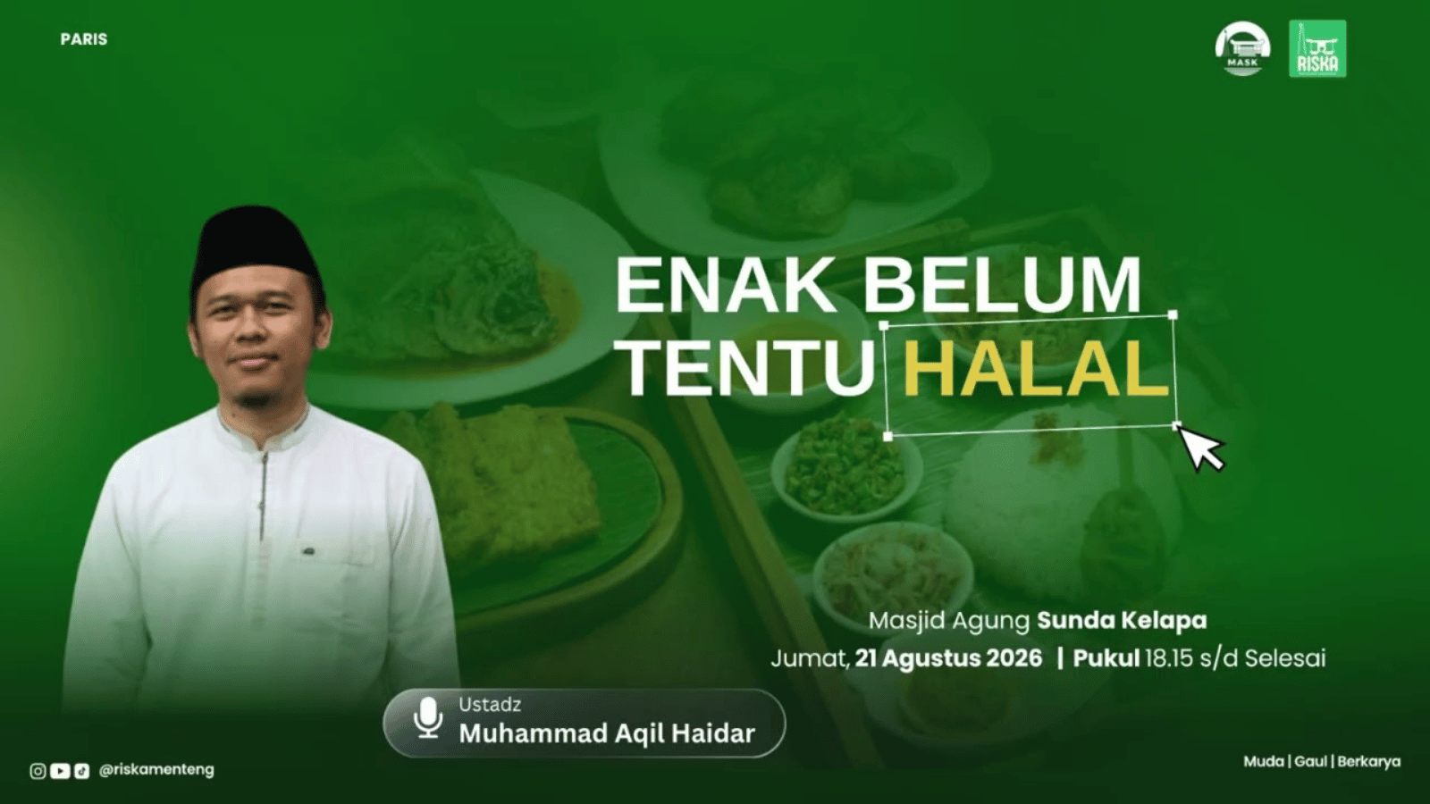 Enak Belum Tentu Halal