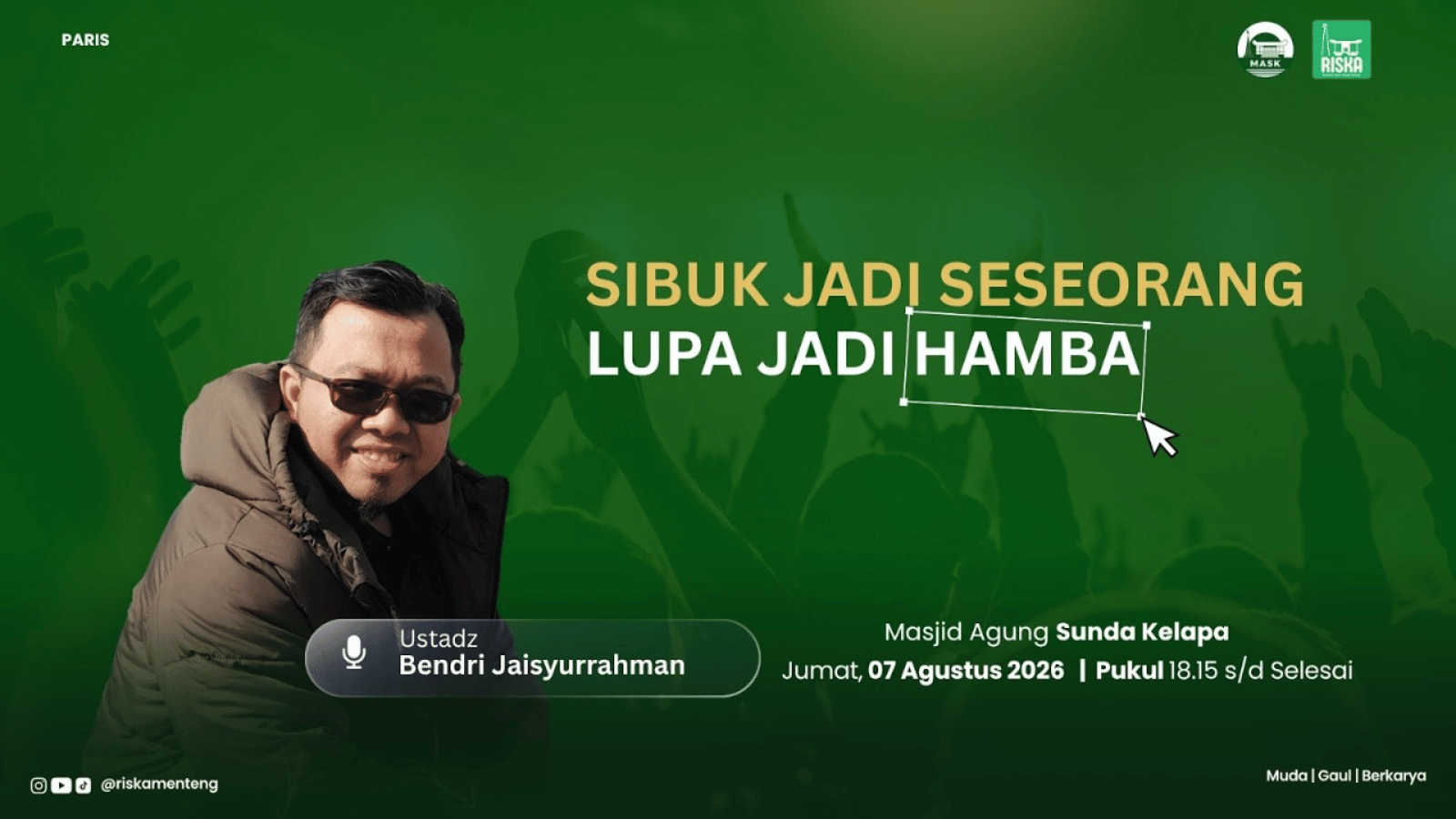 Sibuk Jadi Seseorang, Lupa Jadi Hamba